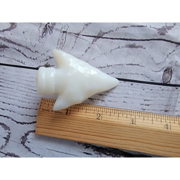 BOY SCOUT NECKERCHIEF Slide White ARROWHEAD - Picture 5 of 5